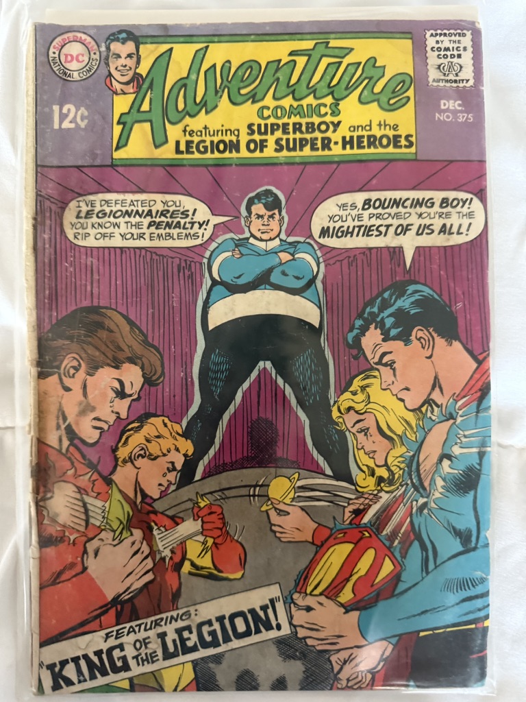 Adventure Comics - Superbly and Legion of Heroes