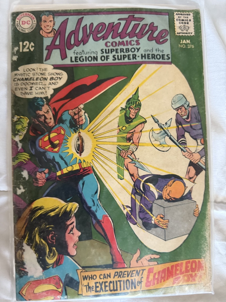 Adventure Comics - Superbly and Legion of Heroes